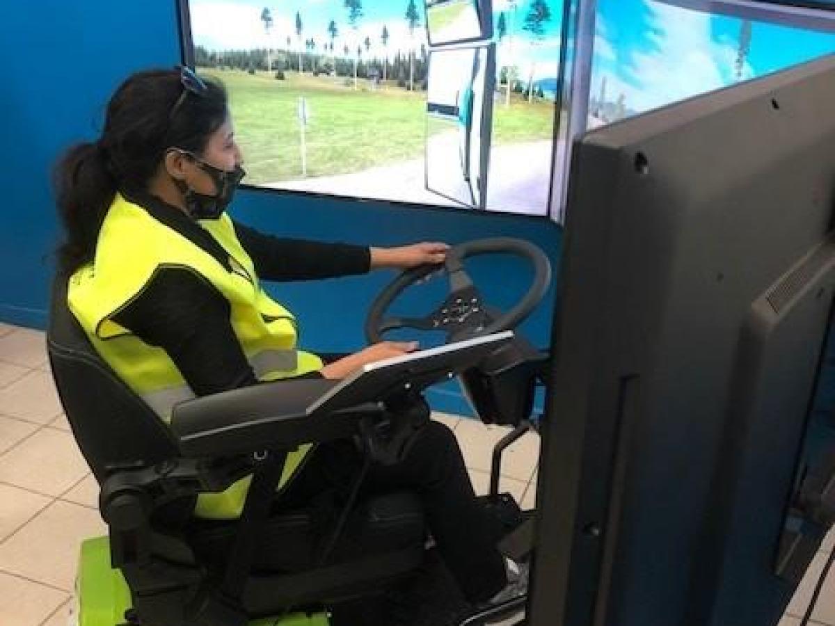USAID supported youth employability while addressing road safety challenges through the establishment of the Academy for Safe Truck Driving (ACCES).