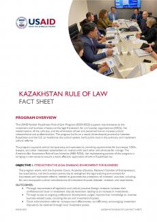 Kazakhstan Rule of Law 