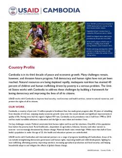 Cambodia Country Profile - 2014