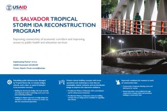 El Salvador Tropical Storm Ida Reconstruction Program