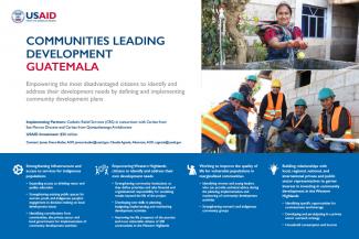 Communities Leading Development, Guatemala