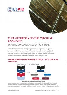 Clean Energy and the Circular Economy