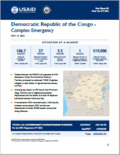2022-05-13 USG Democratic Republic of the Congo Complex Emergency Fact Sheet #3