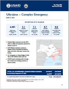 2022-06-17 USG Ukraine Complex Emergency Fact Sheet #20