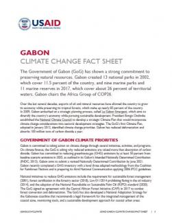 Gabon Climate Change Country Profile