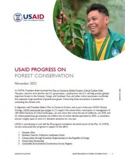 USAID Progress on Forest Conservation