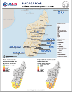 2023-09-30 USAID-BHA Madagascar Drought and Tropical Cyclone Program Map