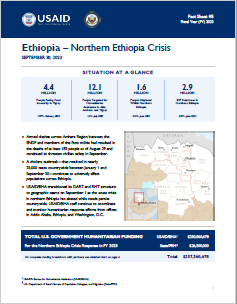 2023-09-30 USG Northern Ethiopia Crisis Fact Sheet #5