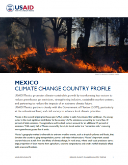 2023 USAID Mexico Climate Change Country Profile Thumbnail