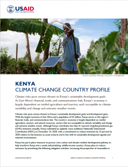 2023 USAID Kenya Climate Change Country Profile