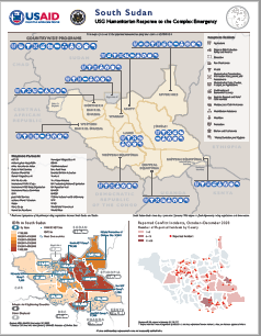 2024-02-01 South Sudan Complex Emergency Fact Sheet Program Map