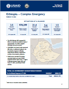 2024-03-19 USG Ethiopia Complex Emergency Fact Sheet #2