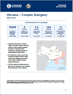 2024-04-18 USG Ukraine Complex Emergency Fact Sheet #6