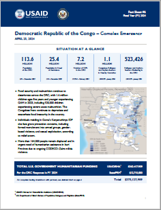 2024-04-25 USG Democratic Republic of the Congo Complex Emergency Fact Sheet #6