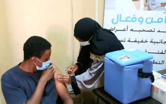 The U.S. Government has donated more than 1.2 million doses of vaccine COVID-19, 774,000 more doses of Pfizer vaccine the United States is donating to the people of #Sudan through COVAX arrive this week in Khartoum, making the total U.S. donation to Sudan 1,243,590 doses, the largest donation from any country, to combat COVID-19 in Sudan. USAID is supporting technical experts and operational costs of COVID-19 vaccination campaigns in Sudan.