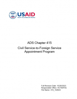 Cover image for ADS 415
