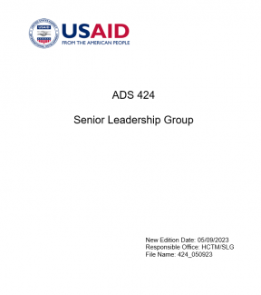 Cover image for ADS 424
