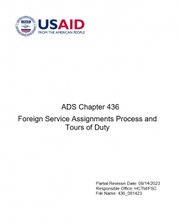 Cover image for ADS 436