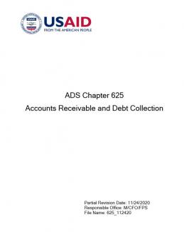 Cover image for ADS 625