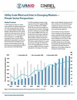 Utility-Scale Wind and Solar in Emerging Markets—Private Sector Perspectives