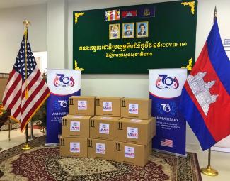 The U.S. government's COVID-19 response in Cambodia