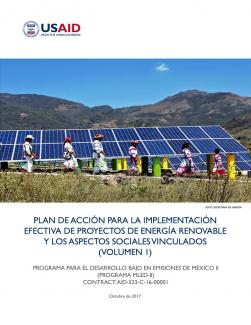 Plan de Acción para la Implementación Efectiva de Proyectos de Energía Renovable y los Aspectos Sociales Vinculados: Volumen 1
