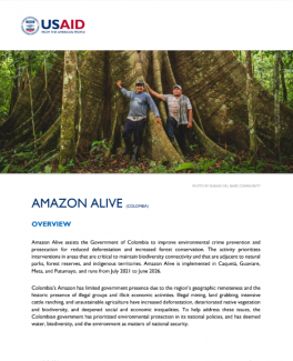 Amazon Alive Fact Sheet