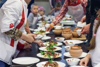 Бесплатный мастер-класс для детей по приготовлению традиционных белорусских блюд от проекта"Шпаркія вілкі".