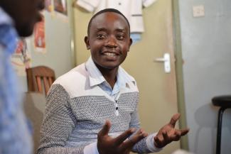 HIV service provider Patrick Maelo
