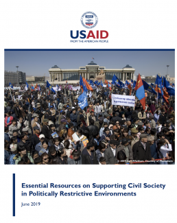 Essential Resources for Supporting Civil Society in Politically Restrictive Environments