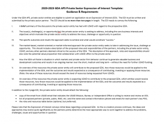 2020-2023 GDA APS Expression of Interest Template (MS Word)