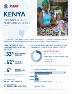 2024 MCHN Country Specific Fact Sheet: Kenya