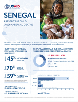 2024 MCHN Country Specific Fact Sheet: Senegal