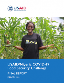 Cover for USAID/Nigeria COVID-19 Food Security Challenge Final Report