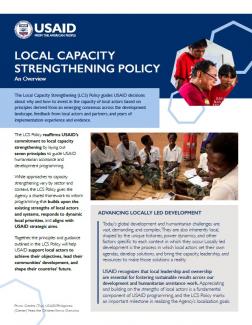 Local Capacity Strengthening Policy Overview cover