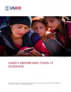USAID's Gender and COVID-19 Guidance cover image