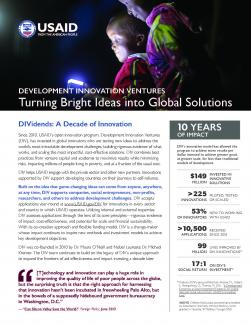 DIV 10th Anniversary Brochure Cover