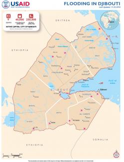 Djibouti Map - 11-25-2019