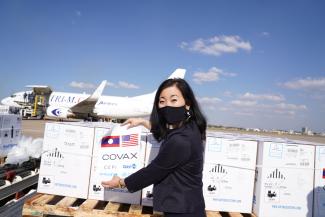 799,110 Pfizer Doses Donated by the United States Arrived in Lao PDR