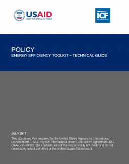 Energy Efficiency Technical Guide: Policy