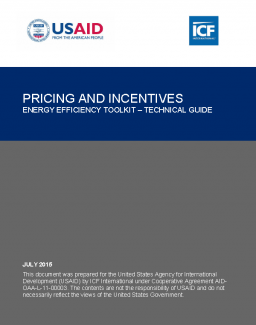 Energy Efficiency Technical Guide: Pricing and Incentives