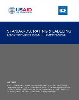 Energy Efficiency Technical Guide: Standards, Rating and Labeling