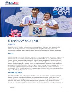 USAID El Salvador Fact Sheet