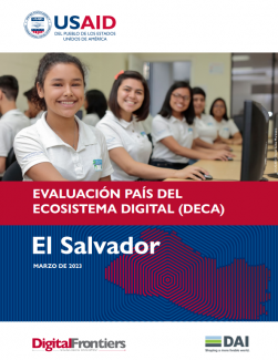 El reporte de la Evaluación País del Ecosistema Digital del Salvador