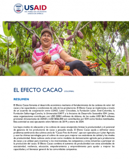 El Efecto Cacao Fact Sheet