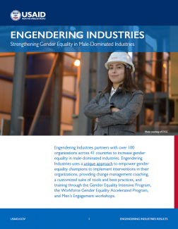 USAID Engendering Industries Fact Sheet 2023