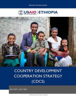 Image of USAID Ethiopia CDCS cover page