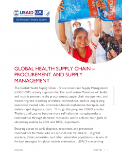 The Global Health Supply Chain - Procurement and Supply Management Fact Sheet