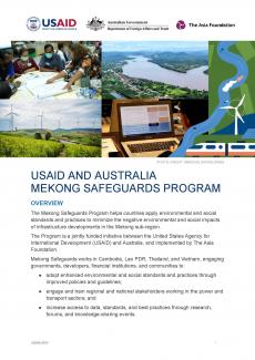 USAID and Australia Mekong Safeguards Program