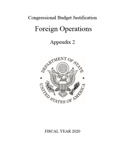 FY2020 Congressional Budget Justification - Appendix 2